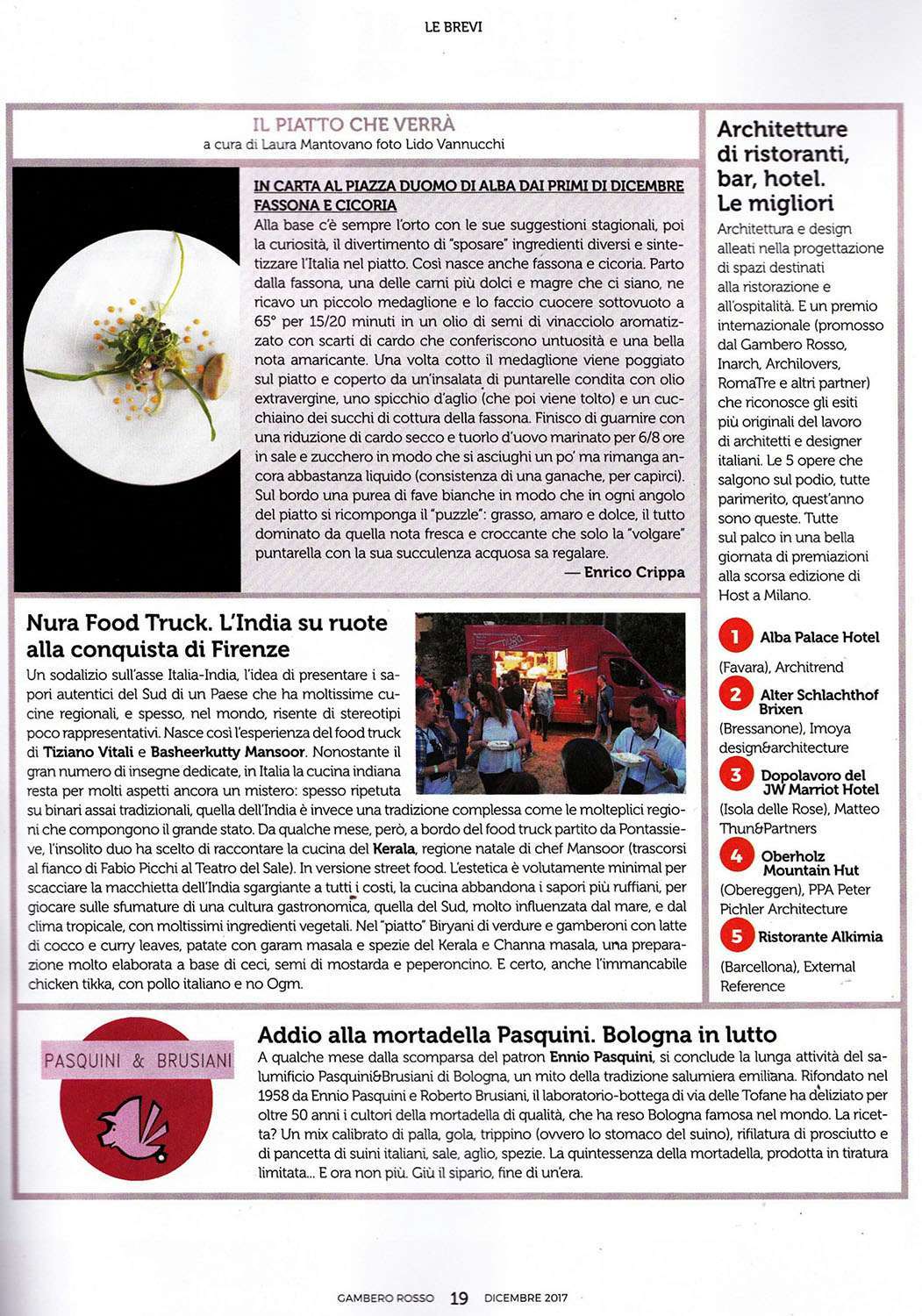 Nura Gambero Rosso