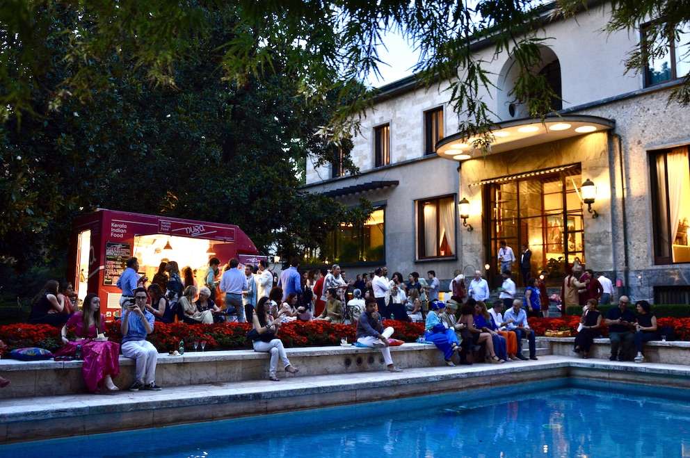 FAI VILLA NECCHI CAMPIGLIO MILANO NURA FOOD INDIAN FOOD